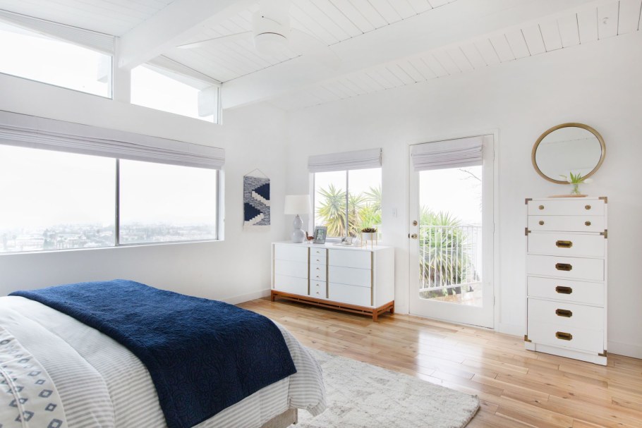 Ремонт спальни фото до и после