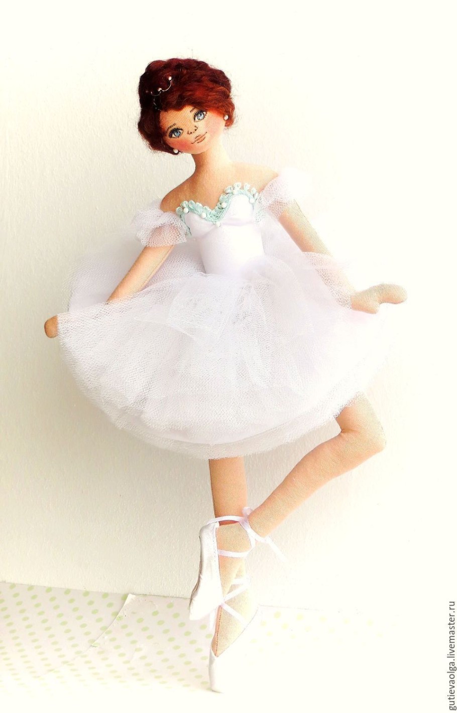 Интерьерная кукла.балерина Ариадна