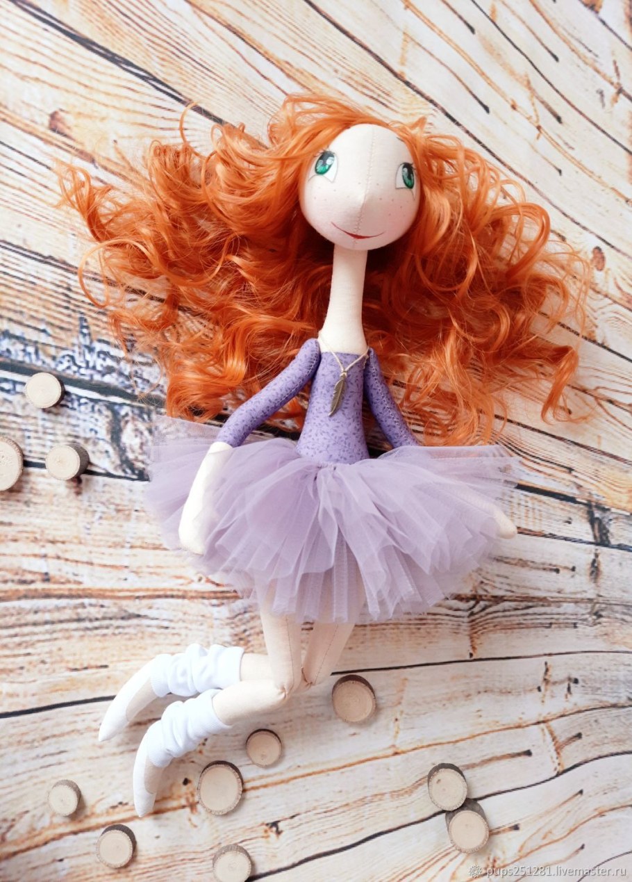 Slender Ginger Ballerina Dolly