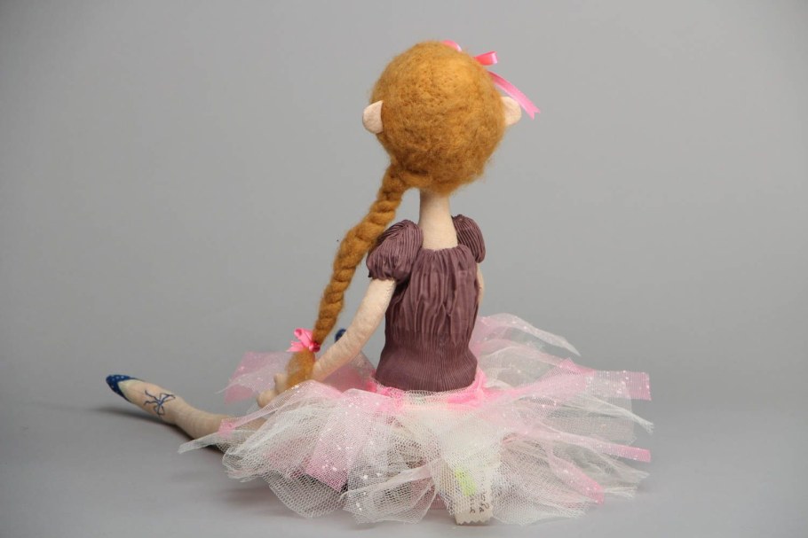 Кукла текстильная мир детства балерина