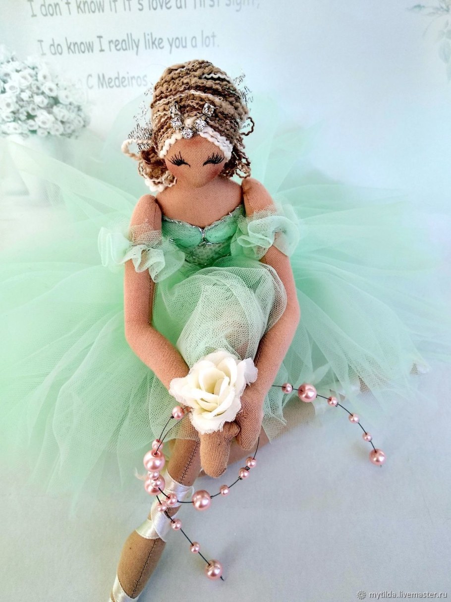 Интерьерные авторские куклы балерины