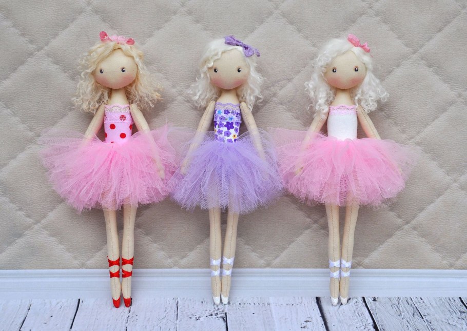 Игрушка балерина своими руками