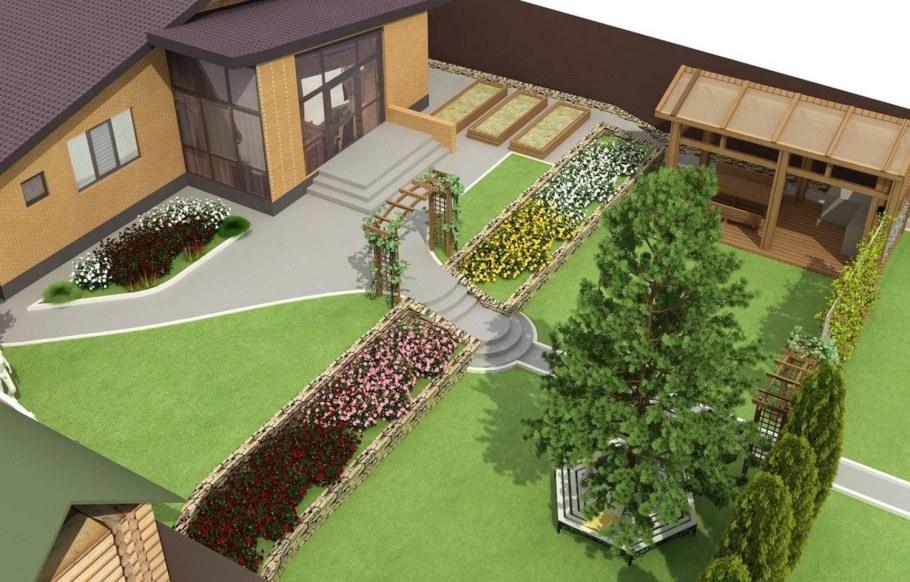 Террасирование участка 10 соток