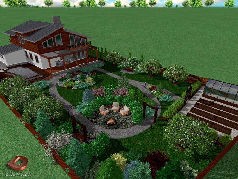 8.4 Соток планировка участка планировка