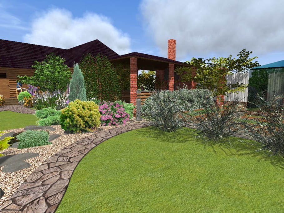 Благоустройство дачного участка