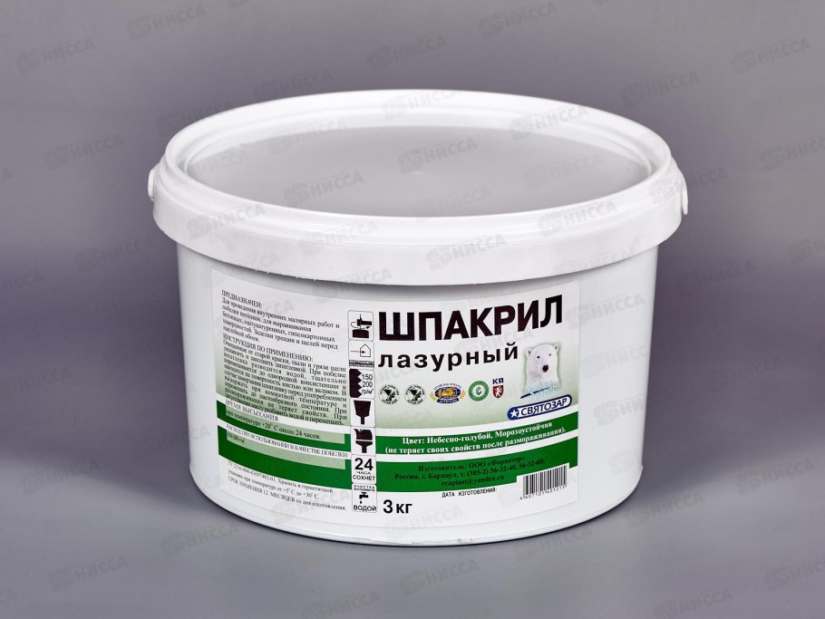 Шпакрил для побелки печи