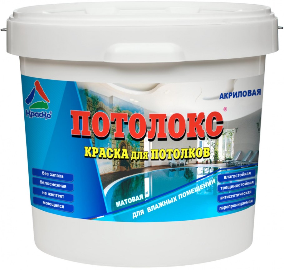 Грунтовка потолка