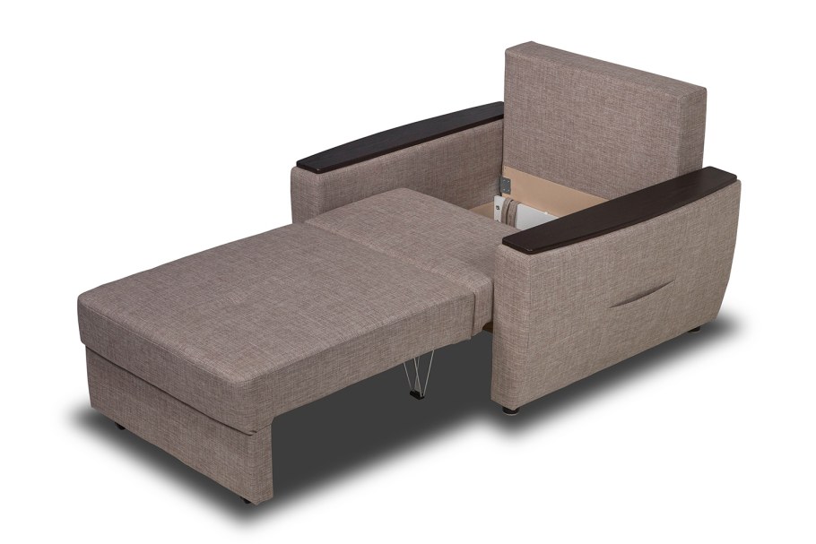 Кресло кровать с высокой ширмой