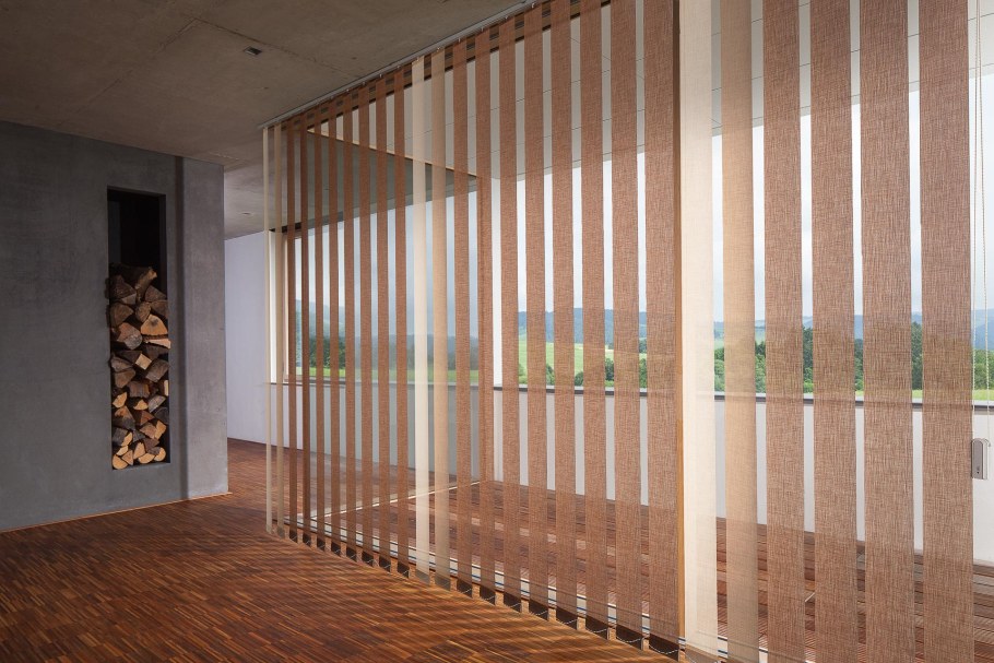 Перегородка жалюзи для зонирования