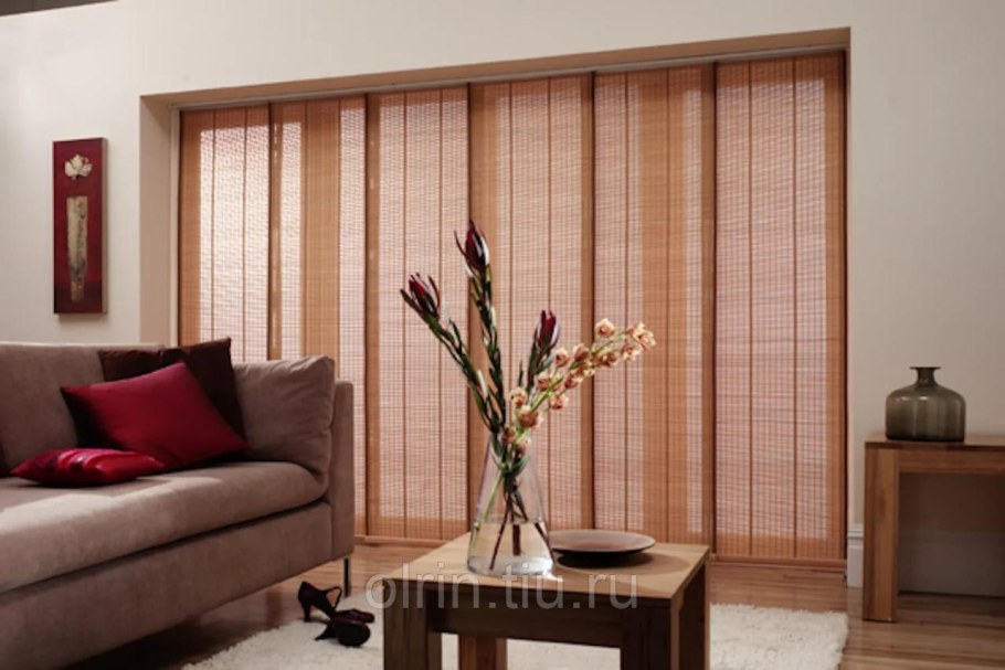 Японские вертикальные шторы