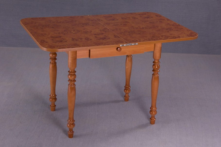 Стол "ломберный" раскладной 600 (пластик/хром)