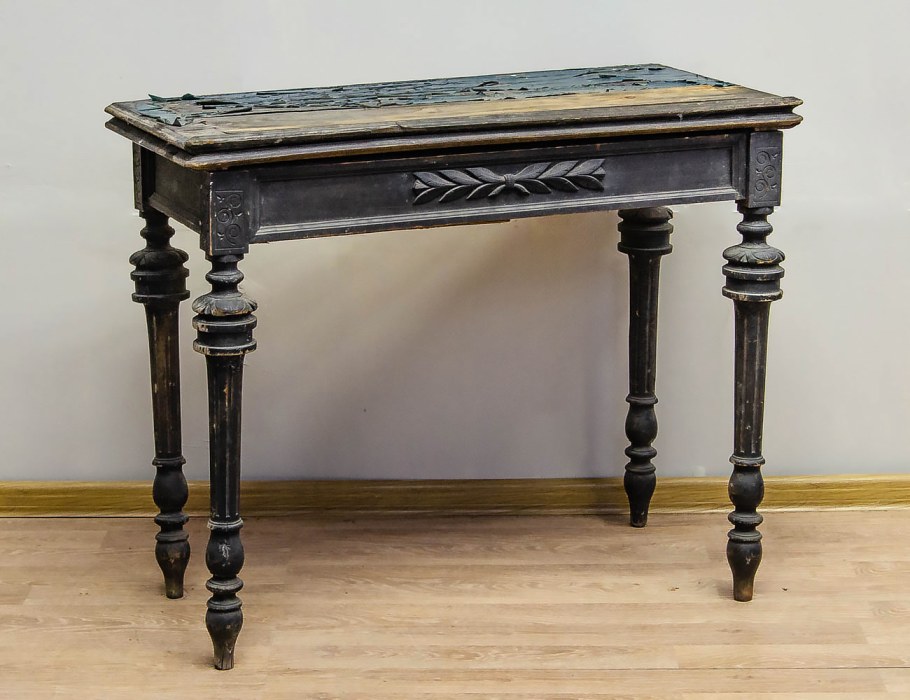 Стол "ломберный" раскладной 600 (пластик/хром)