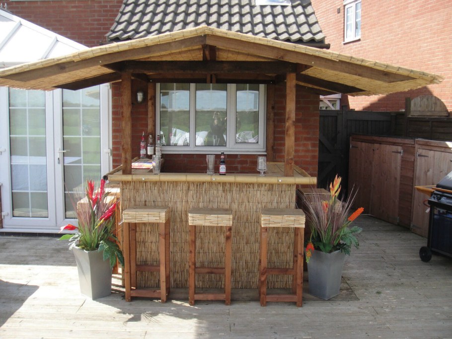 Мини кухня на веранде