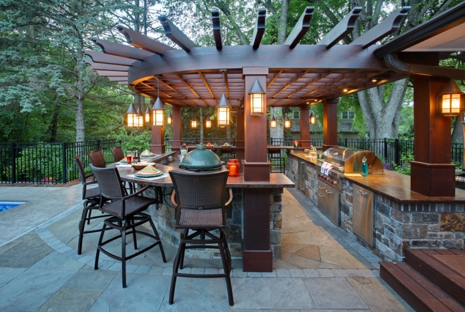 Барная стойка на даче