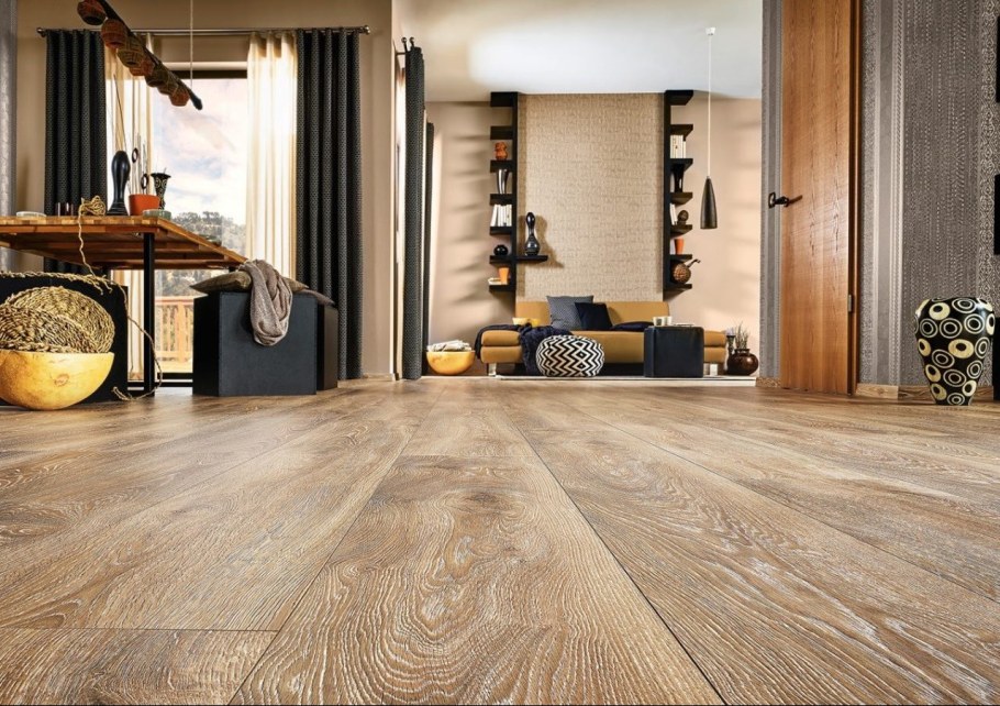 Пол шпунтованная доска