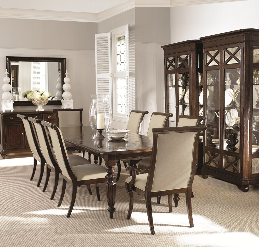 Столовая в колониальном стиле