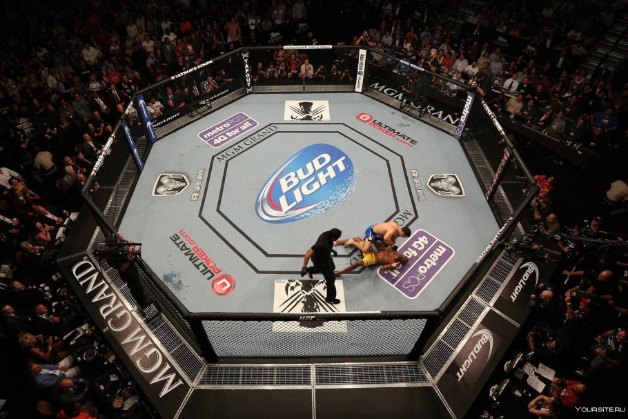 UFC Арена октагон фон