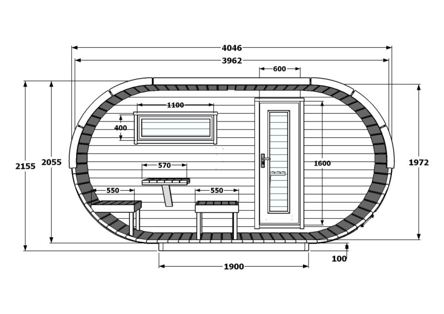 Размер полок в парилке бани схема установки