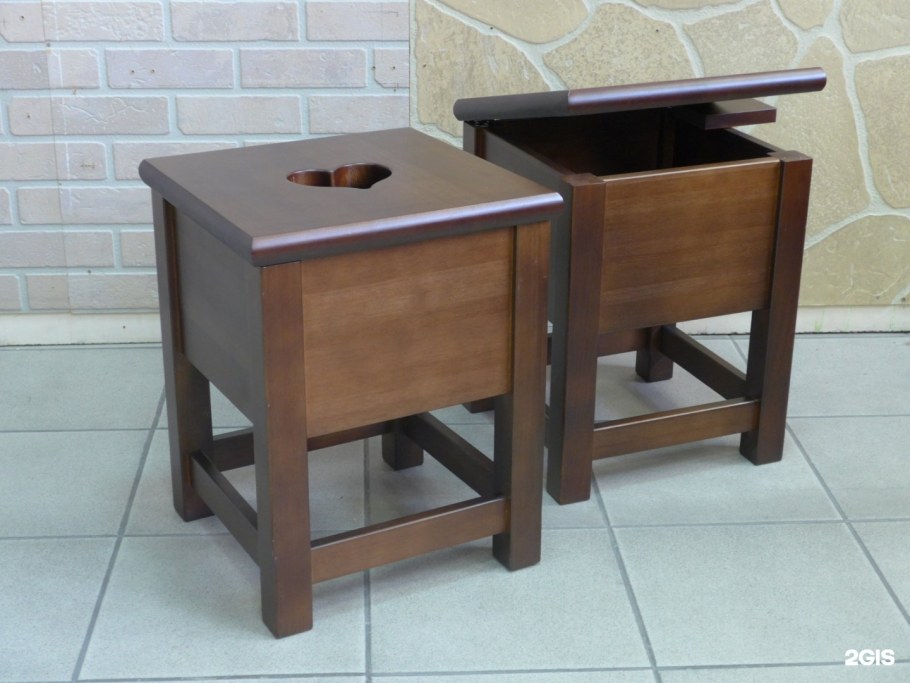 МОЛЬГЕР табурет-ящик