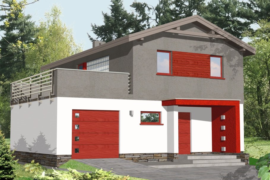 Односкатная крыша