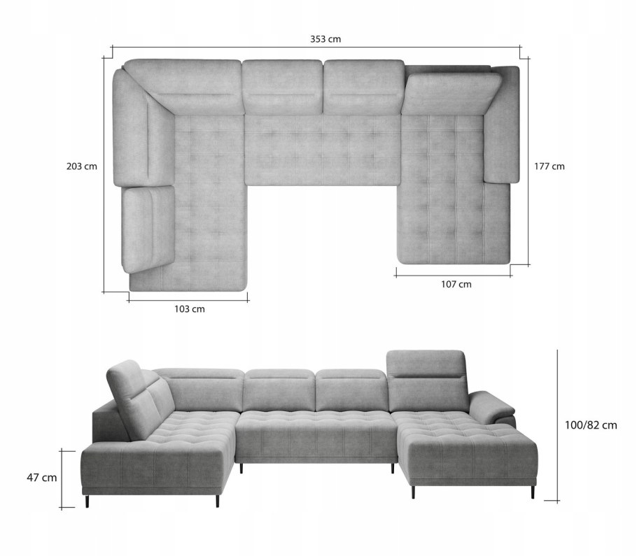 Calvaro диван угловой