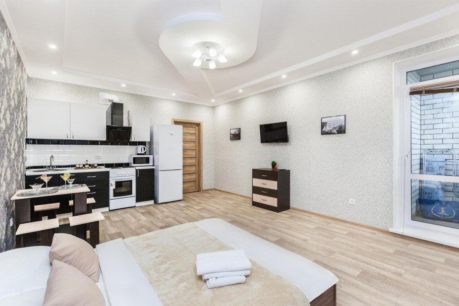 Планировка студии 16кв