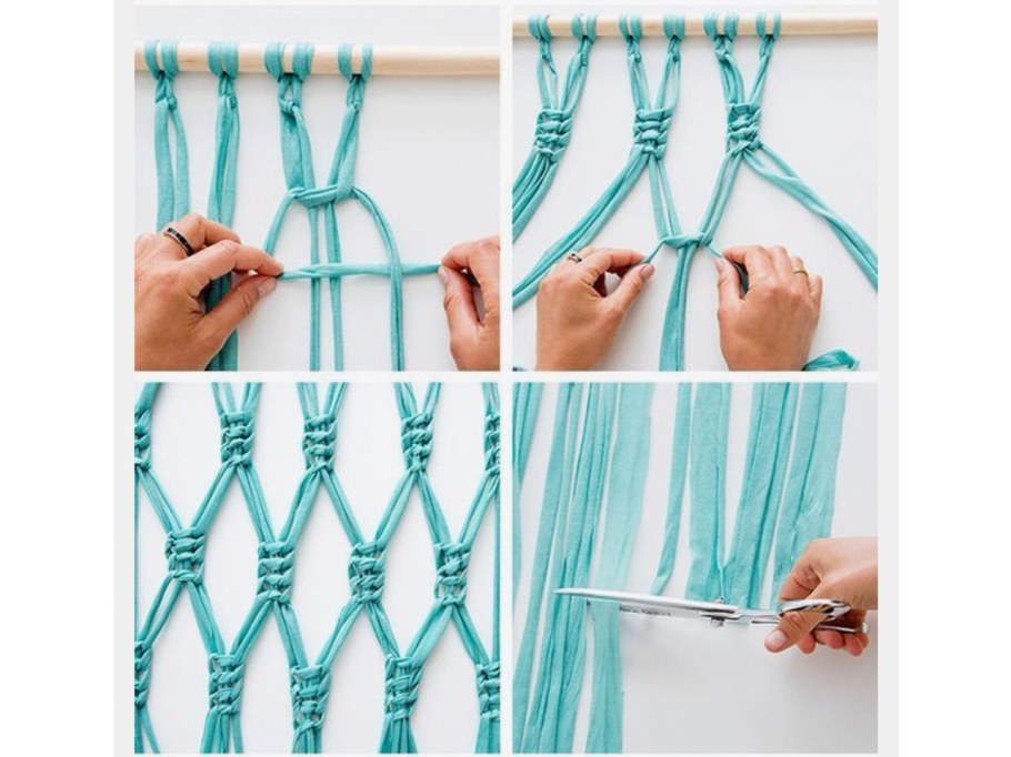 Плести браслеты из ниток