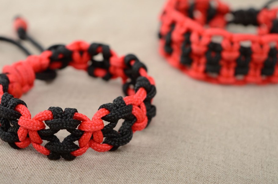 Украшения в технике макраме