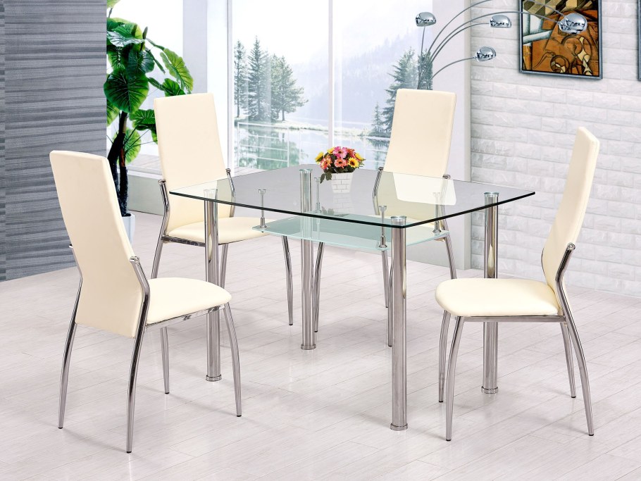 Стол хофф белый кухонный