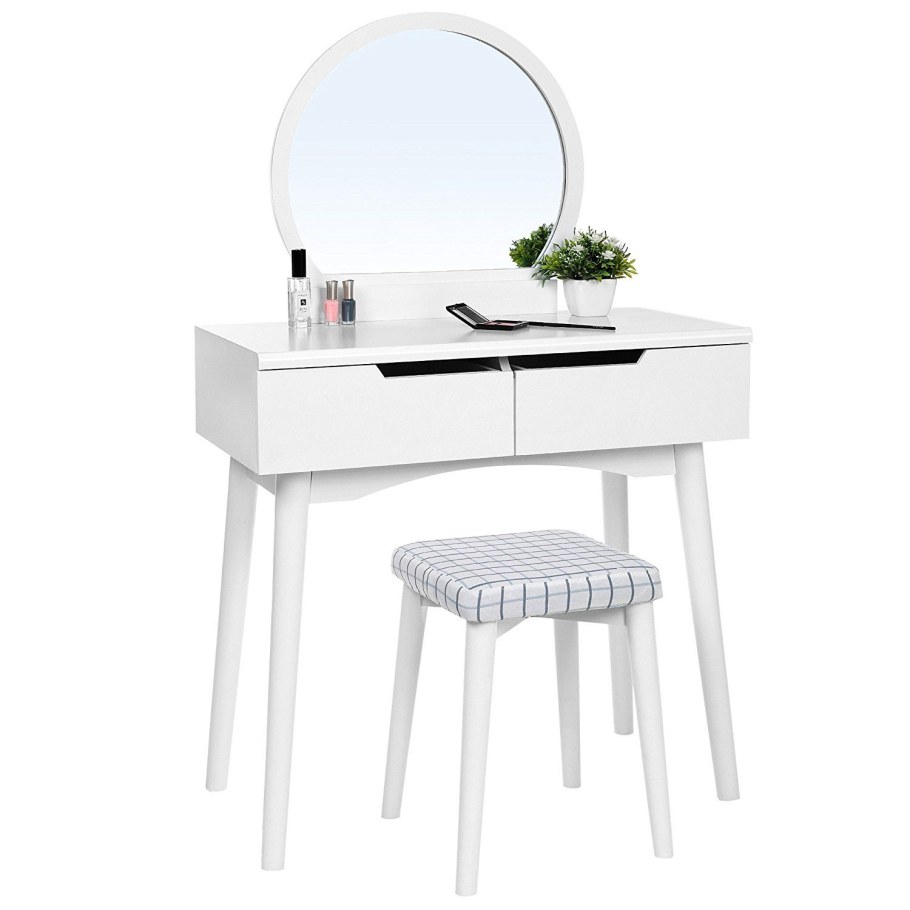 Туалетный столик арт деко белый