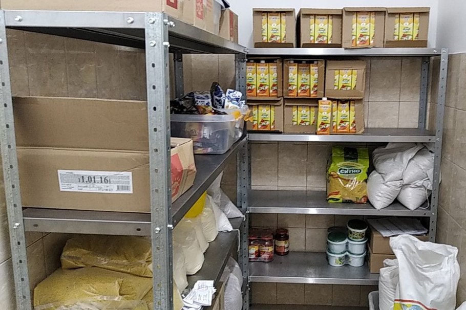 Подсобное помещение в магазине