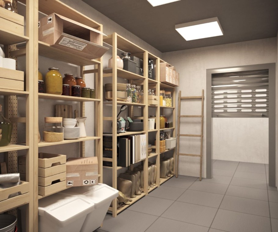 Обустройство кладовой