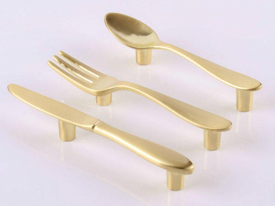 Золотые ручки для кухни