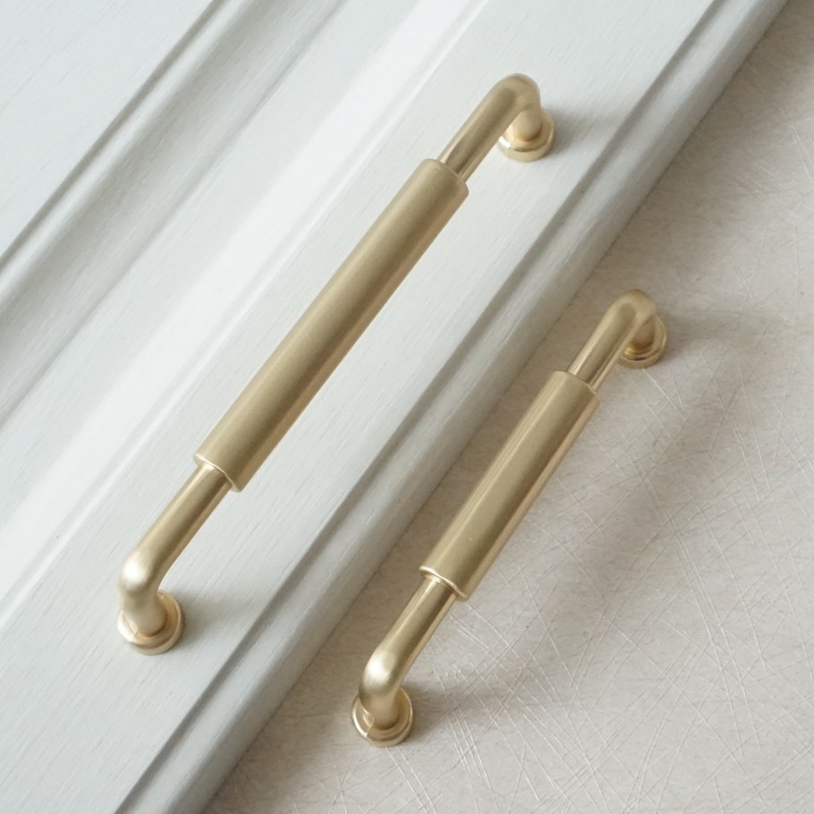 Ручки брасс матовое золото