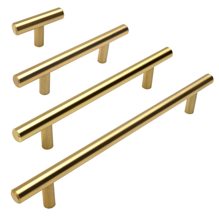 Матовое золото ручка Brass