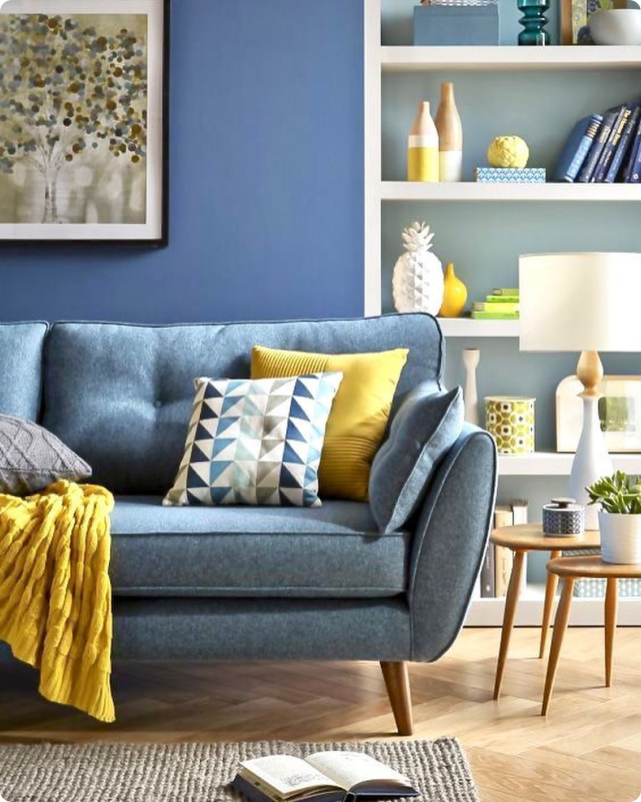 Диван в интерьере