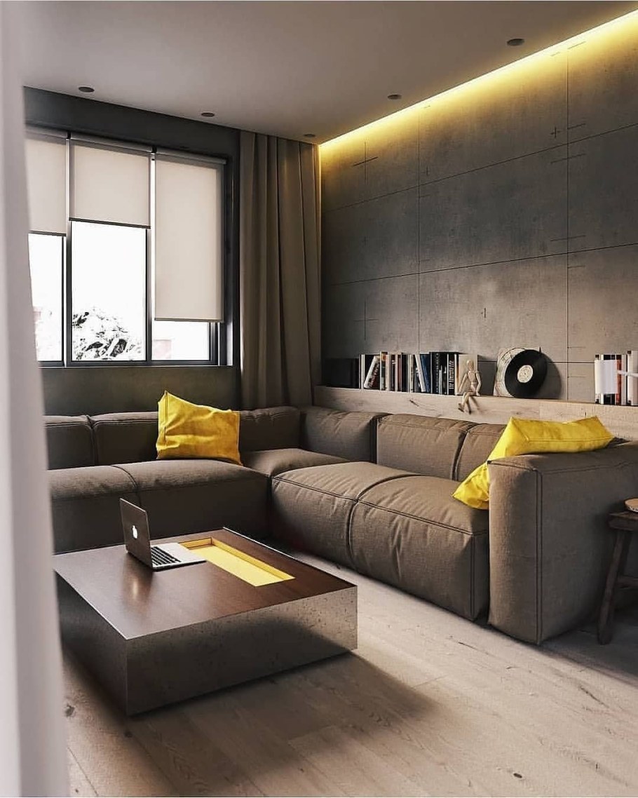 Гостиная с диваном