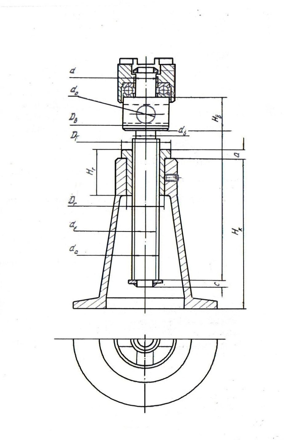 Стенд для испытания гидравлических домкратов