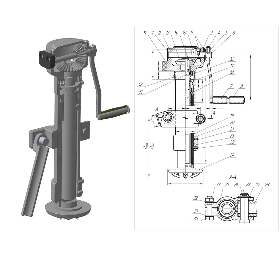 Домкрат подкатной своими руками чертежи самодельный