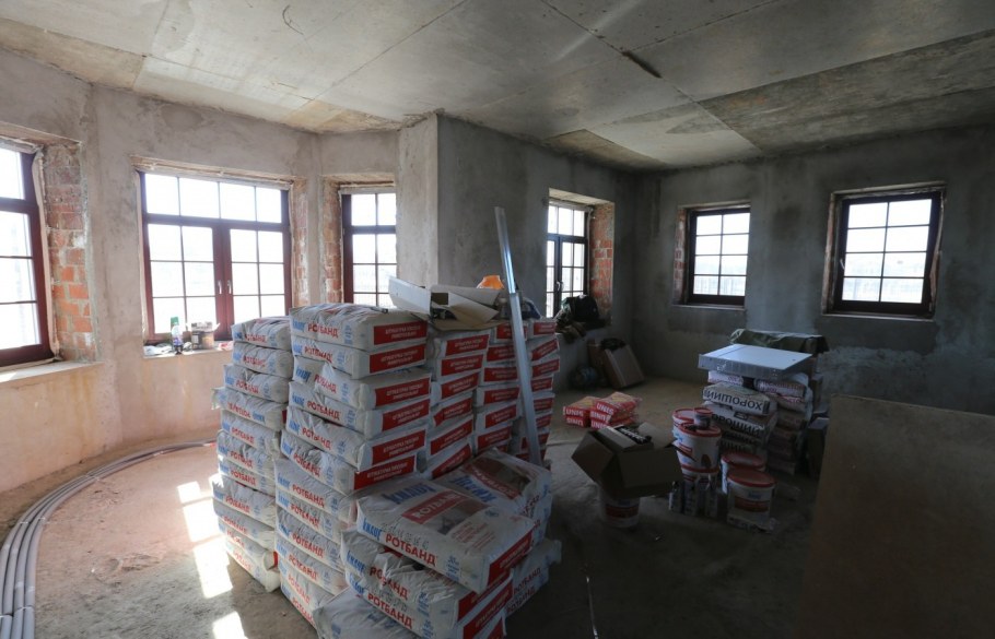 Дом из СИП панелей отделка внутри