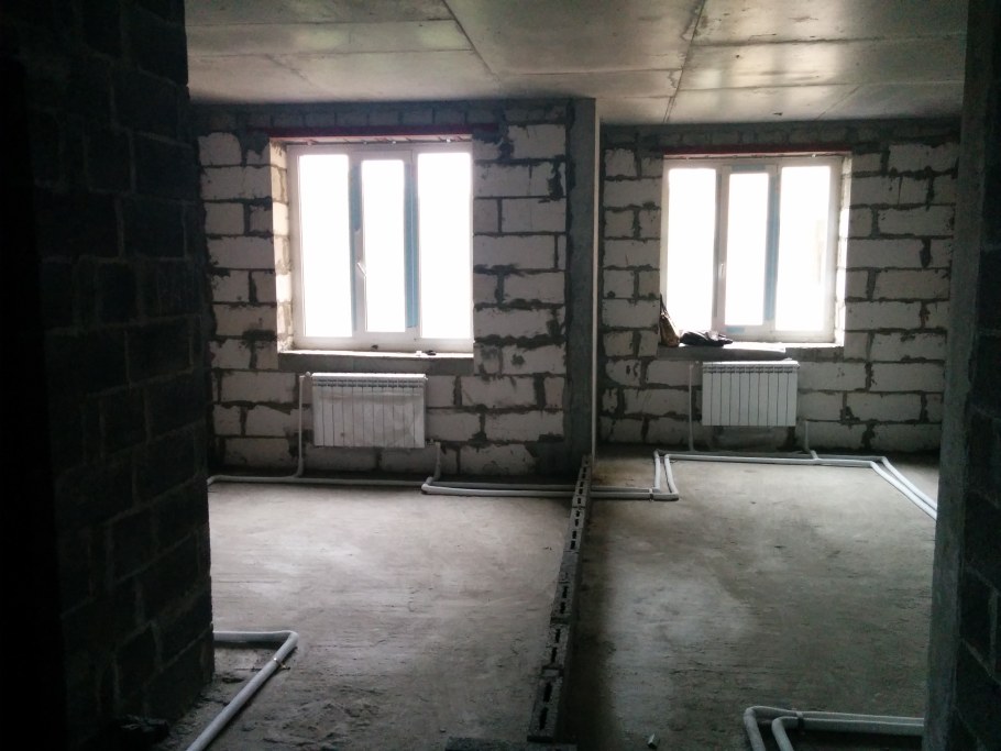 Студия черновая отделка