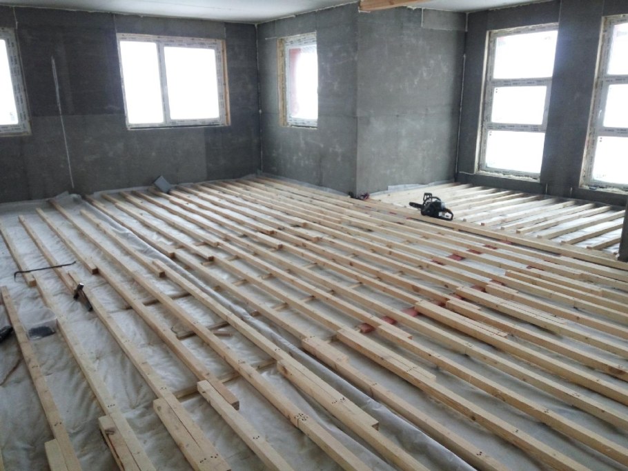 Студия черновая отделка