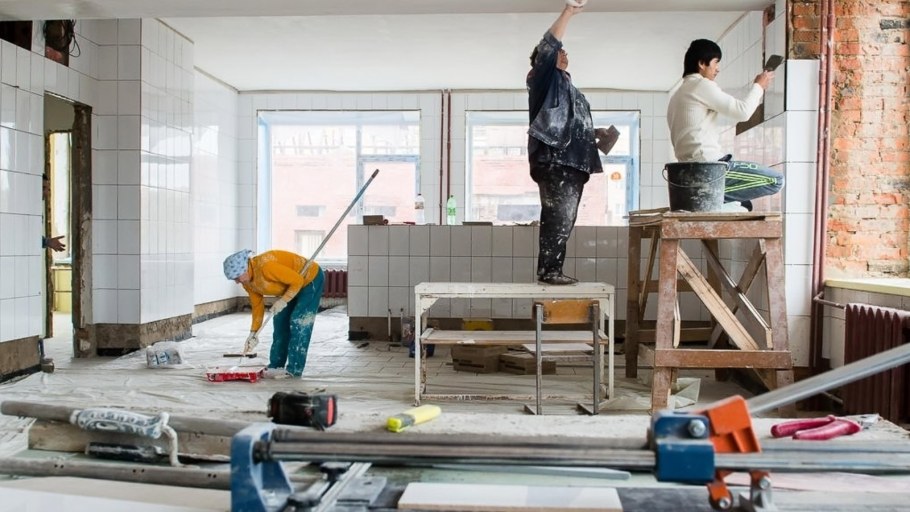 Обои для комнаты в однокомнатной квартире