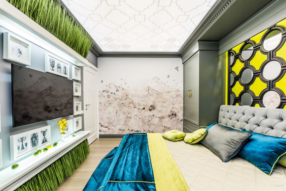 Гостиные в стиле поп арт