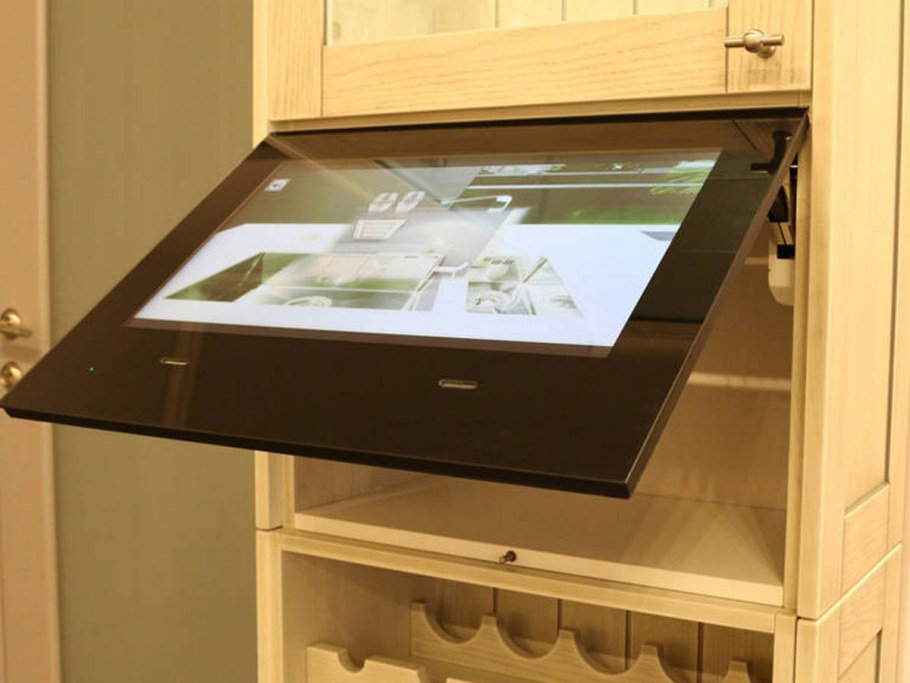 Встраиваемый телевизор для кухни avs320k