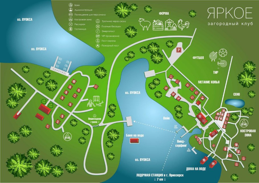 Карта парка Гагарина Челябинск спортивное ориентирование