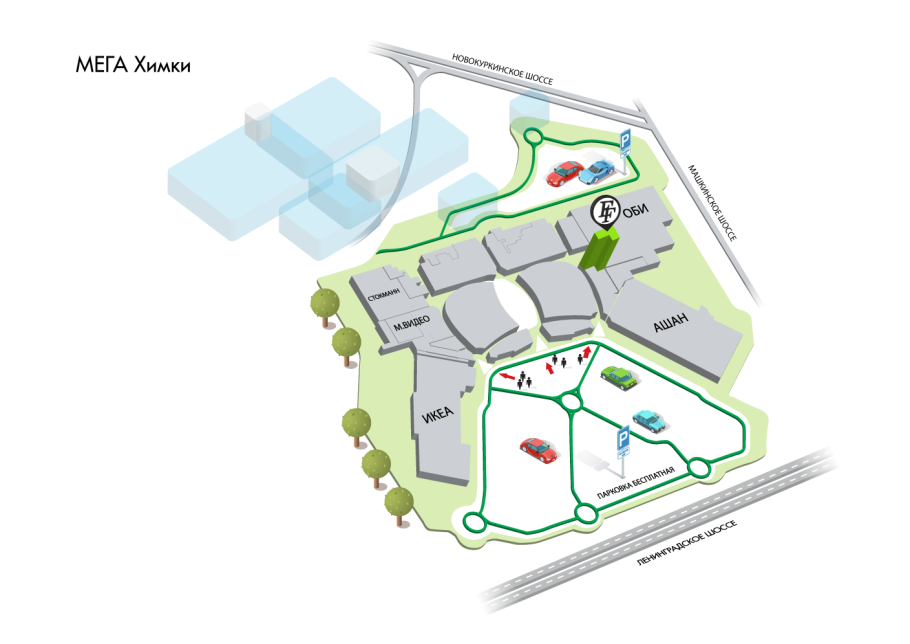 Парк Зернова Саров карта