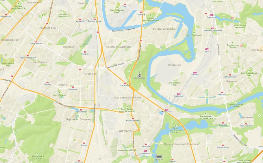 Карта Внуково аутлет Виладж схема