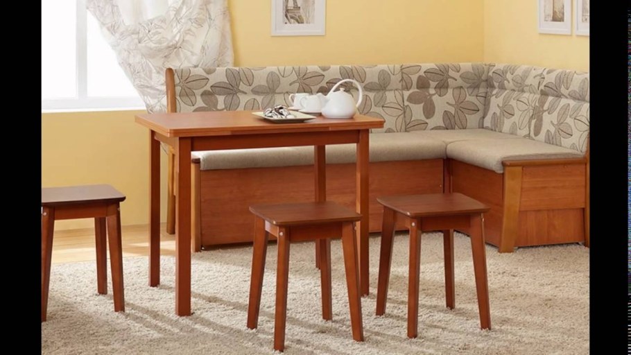 Кухонный уголок 1100х1100 капучино