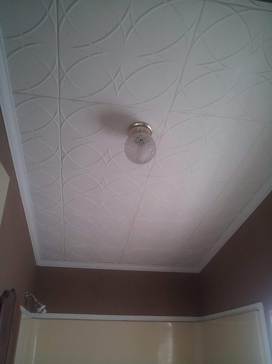 Потолочные плиты в ванную комнату
